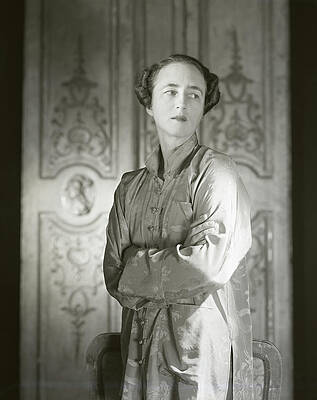 Rural Scene Photograph - Portrait Of Mrs. Stevens Baird by Horst P. Horst