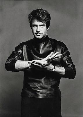 Man in Leather Jacket Wall Art