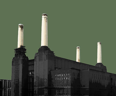 Wall Art featuring the mixed media Power - Olive GREEN #2 by BFA Prints