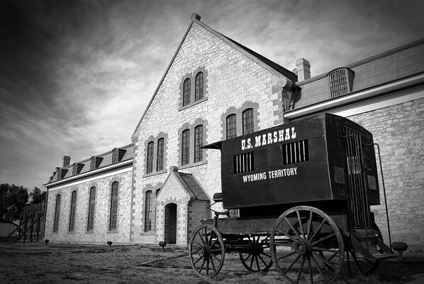 Montana Wall Art featuring the photograph Prison Wagon by Ghostwinds Photography