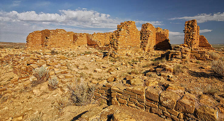Sacred Wall Art featuring the photograph Pueblo Alto by Ghostwinds Photography