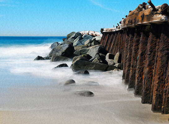 Sky Wall Art featuring the photograph R E C L A M A T I O N by Joe Schofield