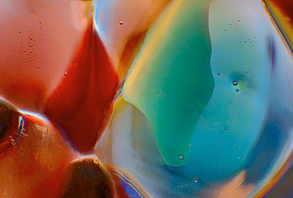 Wall Art featuring the photograph Red Fish Green Fish by Omaste Witkowski