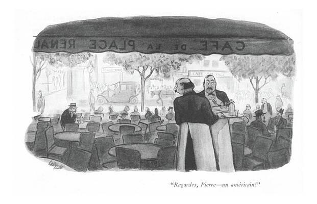 Europe Drawing - Regardes, Pierre by Carl Rose