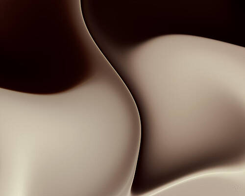 Unique Wall Art featuring the digital art Repose by Vic Eberly