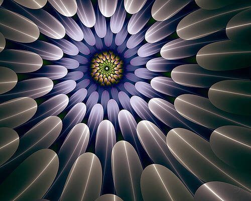 Unique Wall Art featuring the digital art Ret-sa by Vic Eberly