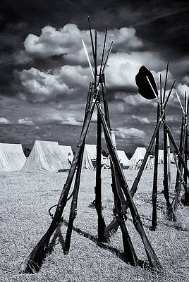 Forsake Wall Art featuring the photograph Rifle Teepee by Ghostwinds Photography