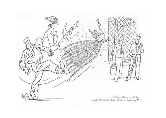 Combat Drawing - Riley Always Said He Couldn't Stand Their Damned by George Price