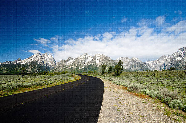 Wall Art featuring the photograph Road To Glaciers by Crystal Wightman