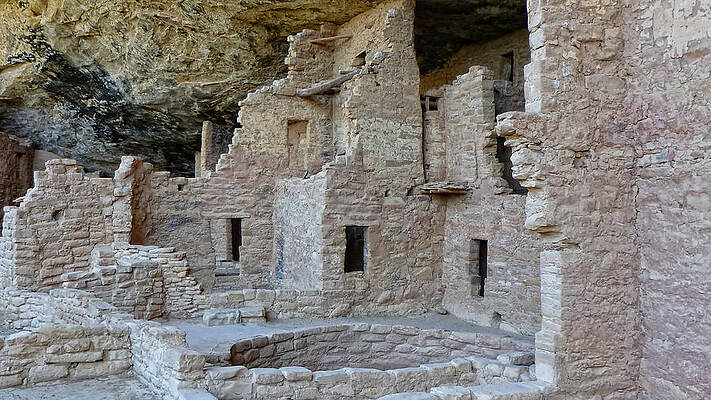 Colorado Photograph - Rock Dwelling by Ghostwinds Photography