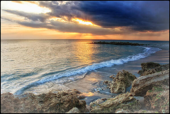 Florida Photograph - Rocky Sunset by Ghostwinds Photography