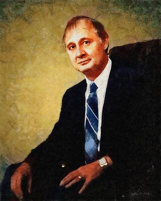 Distinguished Gentleman in Suit Wall Art