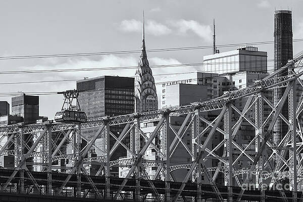 Chrysler Building and Bridge Wall Art