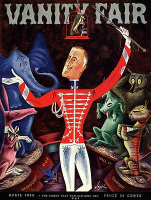 Vanity Fair Carnival Cover 1935 Photograph