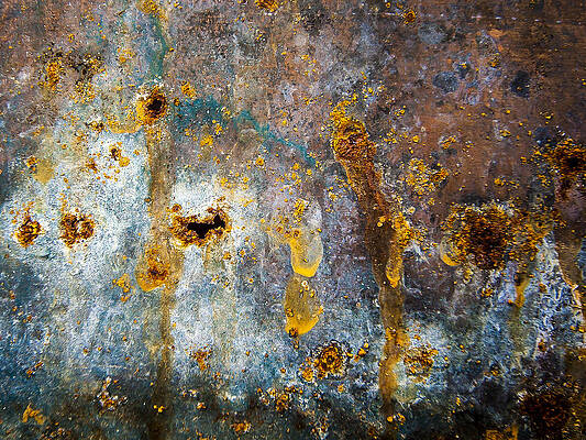 Abstract Photograph - Rust Abstract by Jean Noren
