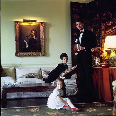 6 Wall Art featuring the photograph Samuel Pryor Reed At Home by Horst P. Horst