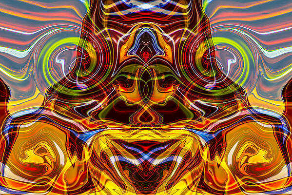 Wall Art featuring the painting Samurai Warrior by Omaste Witkowski