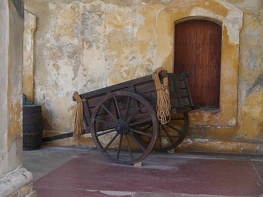 Historical Wall Art featuring the photograph San Juan - San Cristobal Wagon by Richard Reeve