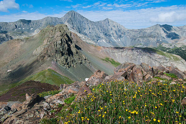 Colorado Photograph - Sangre De Cristos And Blanca Peak by Cascade Colors