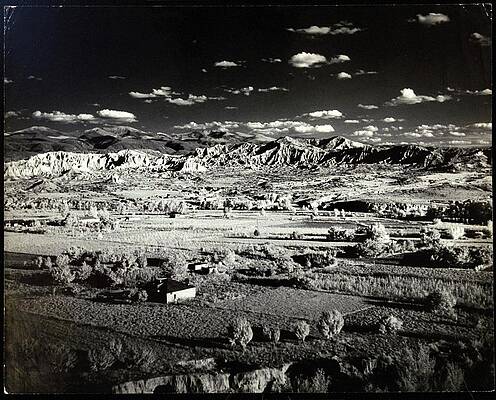 Dramatic Mountain Landscape at Dusk Photograph