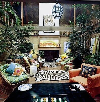 1970s Style Living Room Photograph