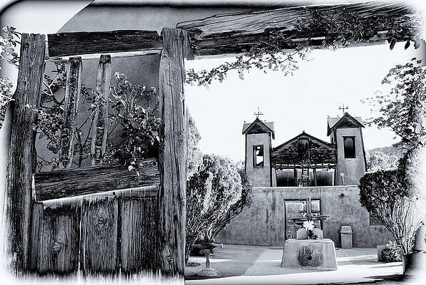 Sacred Wall Art featuring the photograph Santuario De Chimayo by Ghostwinds Photography