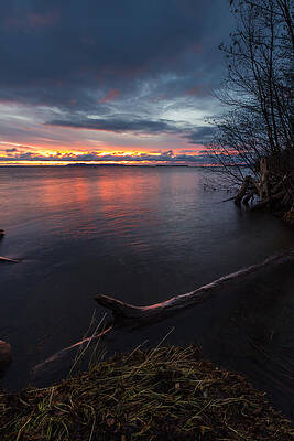 Wall Art featuring the photograph Saturday Morning Sunrise by Linda Ryma