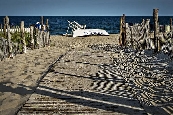 Pathway to a Sandy Beach Photograph