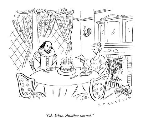 Shakespeare's Birthday Surprise Drawing