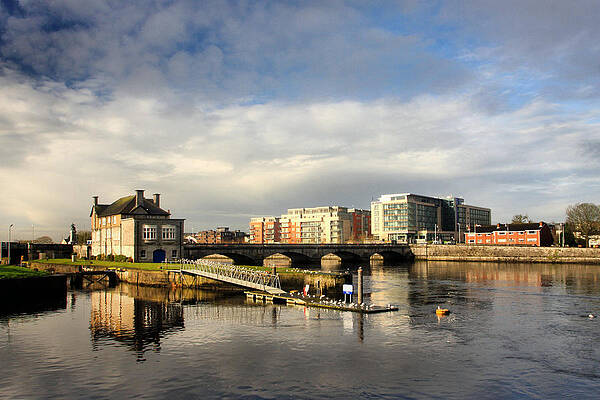 Reflection Wall Art featuring the photograph Shannon Rowing Club by Mark Callanan