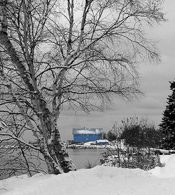 Wall Art featuring the photograph Silver Islet Store by Linda Ryma