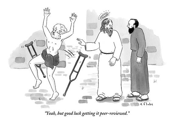 Skeptical Monk Tells An Angel Who Print