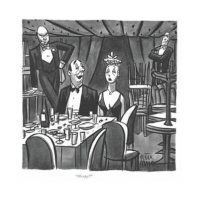 Late Night Dinner Party Wall Art