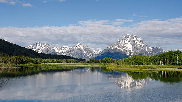 Wall Art featuring the photograph Snake River In Grand Teton by Gary Wightman