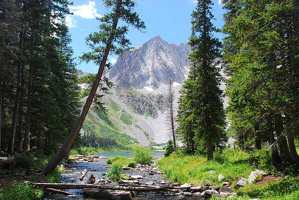 Snowmass Peak Mountain Vista Photograph
