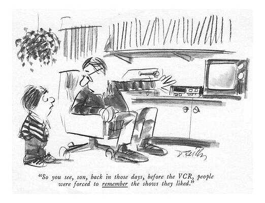 Laboratory Drawing - So You See, Son, Back In Those Days by Donald Reilly