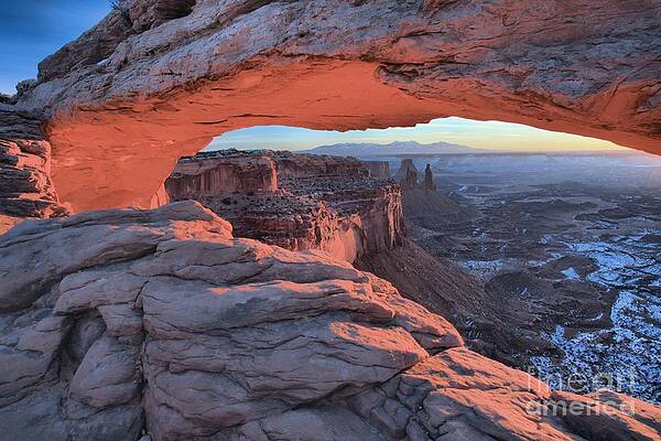 Wall Art featuring the photograph Soft Light On The Rocks by Adam Jewell