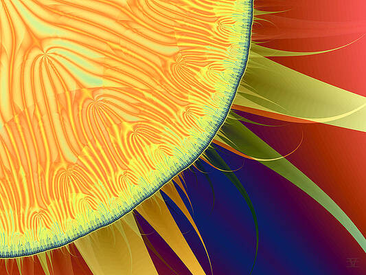 Modern Wall Art featuring the digital art Sol by Vic Eberly