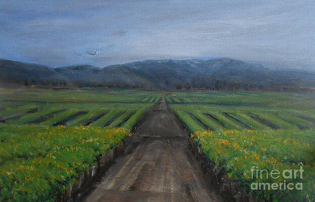 Sky Painting - Solitude 3 by Jane See