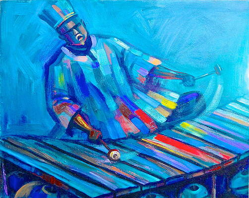 Wall Art featuring the painting Solo by Amakai