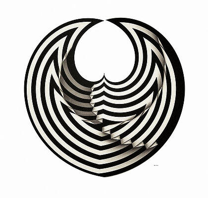 Modern Wall Art featuring the digital art Sombrero Vueltiao by Rafael Salazar