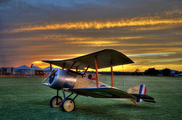 David Photograph - Sopwith Sunset by David Hart