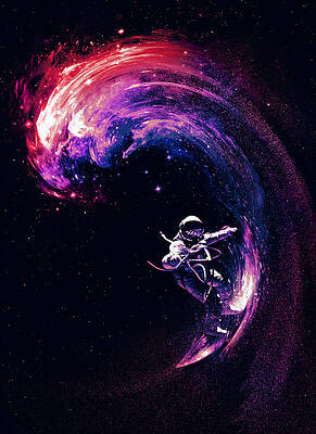 Space Surfing by Nicebleed  