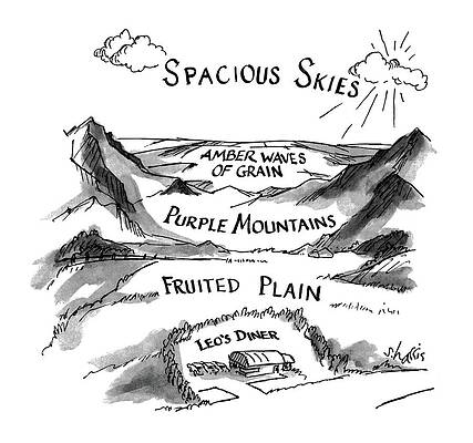 Sky Drawing - Spacious Skies
Amber Waves Of Grain
Purple by Sidney Harris