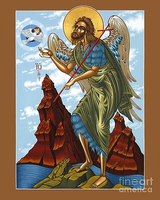St. John the Baptist Icon Wall Art