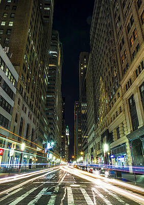 America Photograph - Standing In Traffic In New York City by David Morefield