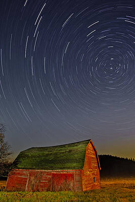 Country Photograph - Starry Night by Susan Candelario