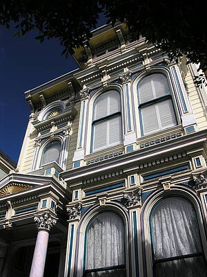 California Wall Art featuring the photograph Steiner Street by C Thomas Cooney