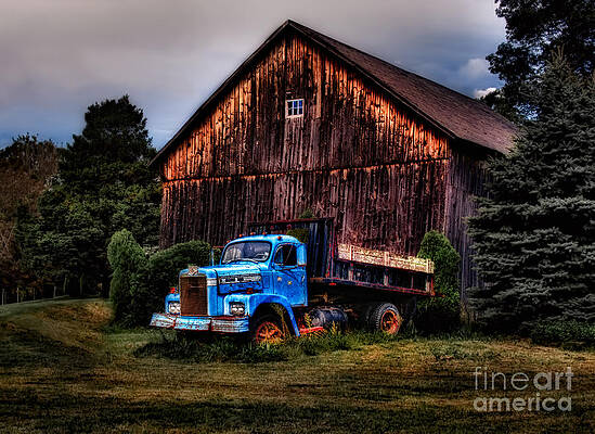 Country Photograph - Still Truckin by Susan Candelario