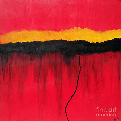 Sheil Painting - Storm by Amanda Sheil